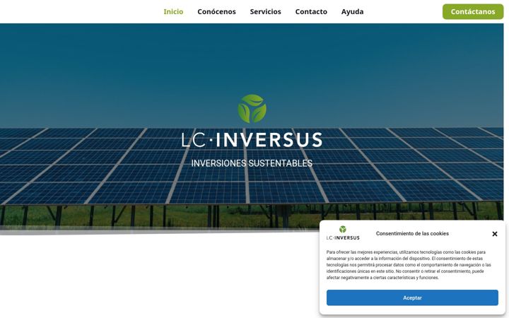 Screenshot of lcinversus.com