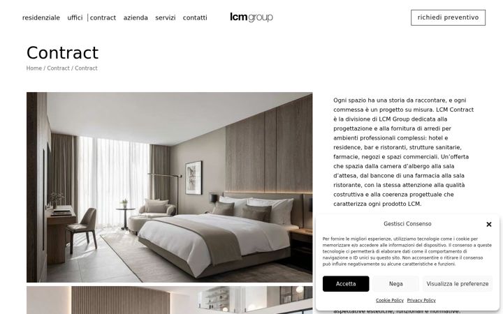 Screenshot of lcmcontract.it