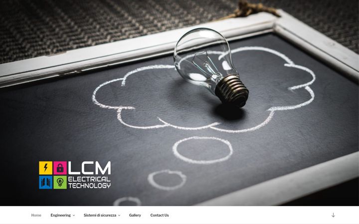 Screenshot of lcmelectrical.it