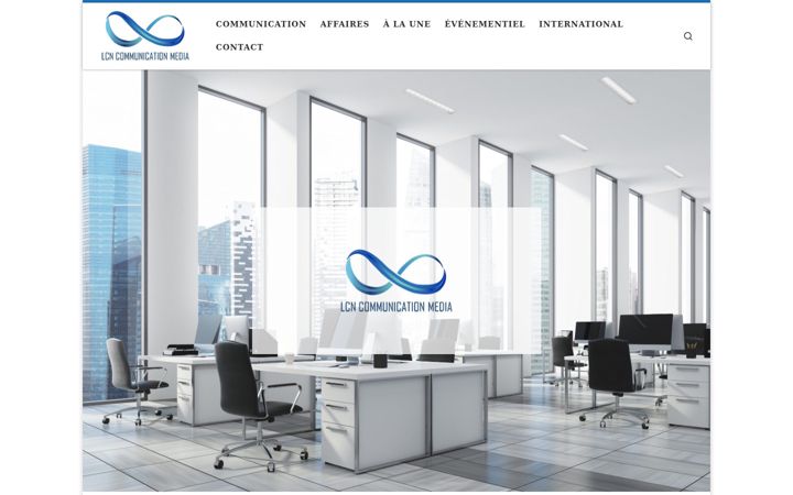 Screenshot of lcncommunication.com