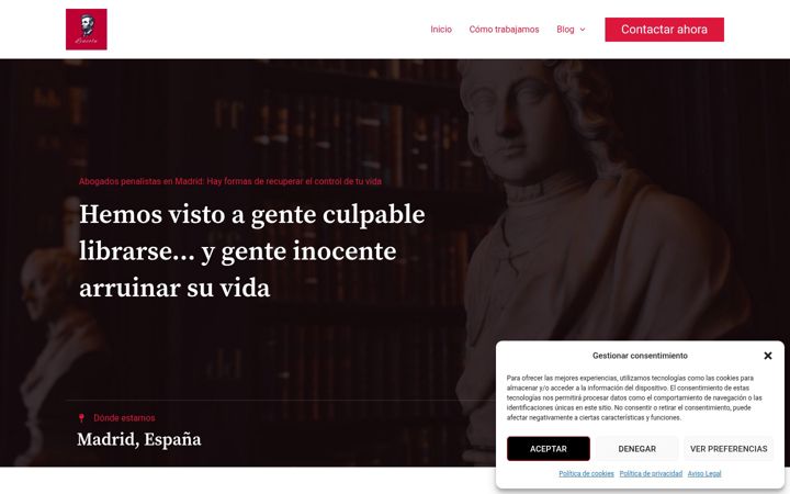 Screenshot of lcnpenal.es