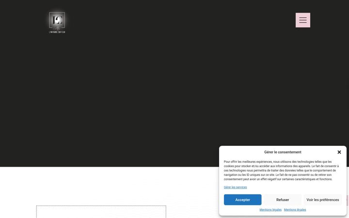 Screenshot of lcoiffure.com