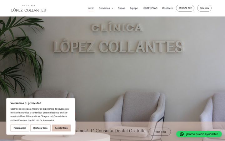 Screenshot of lcollantes.com