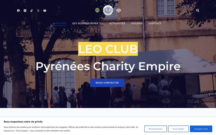 Screenshot of lcpce.com