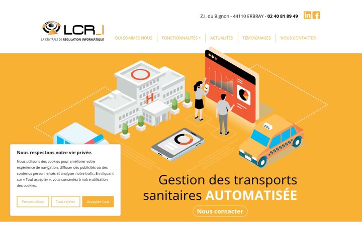 Screenshot of lcri.fr