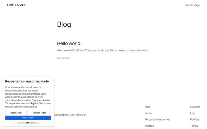 Screenshot of lcvservice.com.br