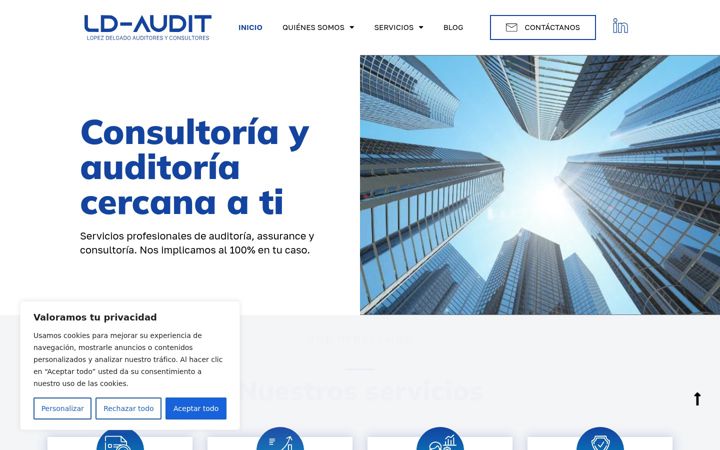 Screenshot of ld-audit.es