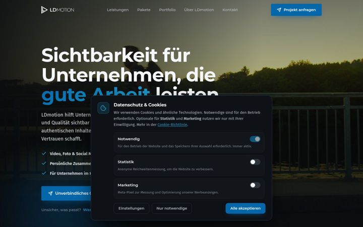 Screenshot of ld-motion.de