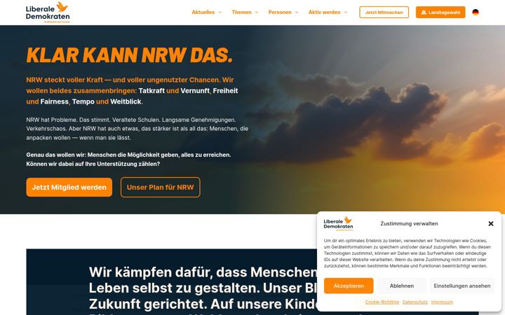Screenshot of ld-nrw.de