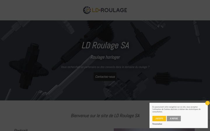 Screenshot of ld-roulage.ch