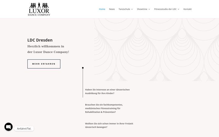 Screenshot of ldc-dresden.de