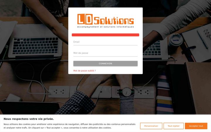 Screenshot of ldcenter.fr