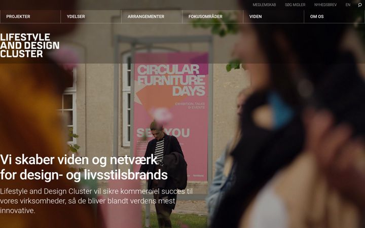 Screenshot of ldcluster.com
