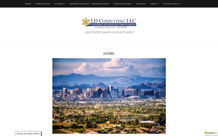 Screenshot of ldconsultingllc.com