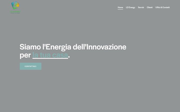 Screenshot van ldenergy.it