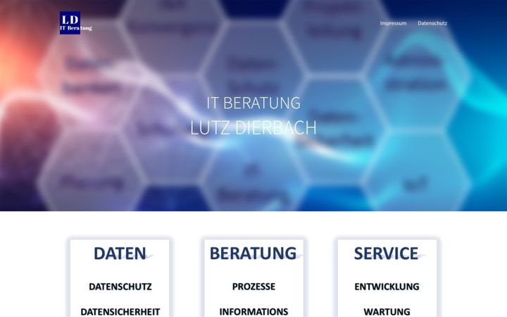 Screenshot of lditberatung.de