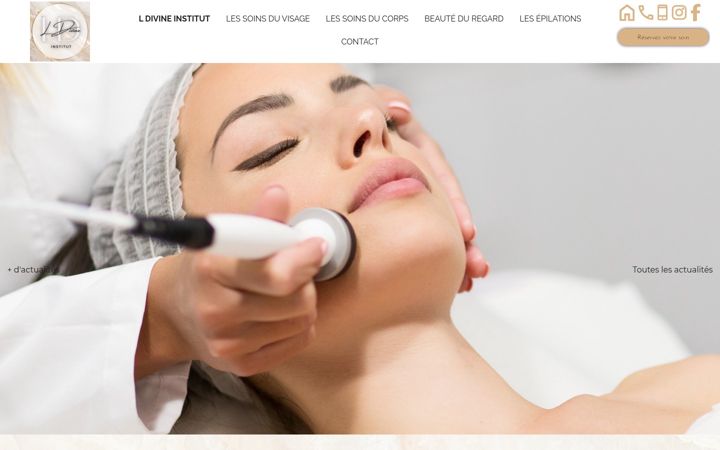 Screenshot of ldivine-limoges.fr