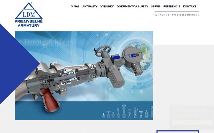 Screenshot of ldm.sk