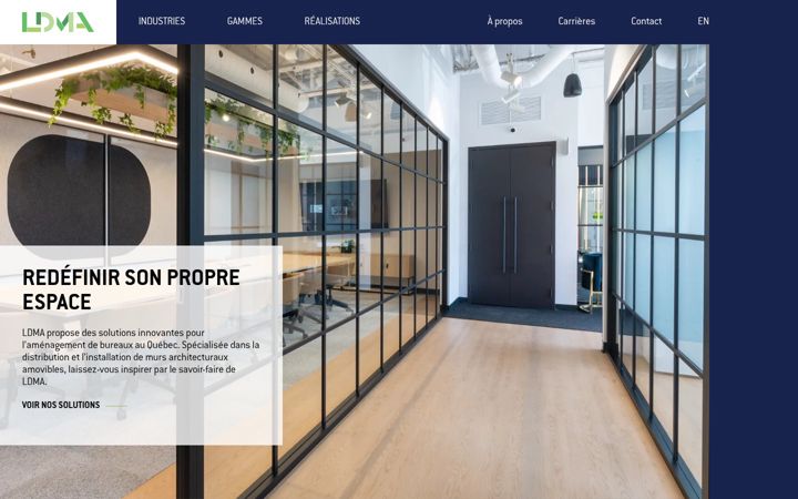 Screenshot of ldma.ca