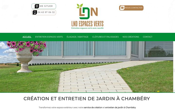 Screenshot of ldn-espaces-verts.fr