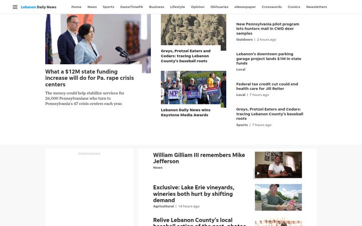 Screenshot of ldnews.com
