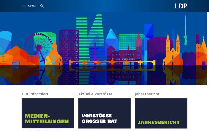Screenshot of ldp.ch