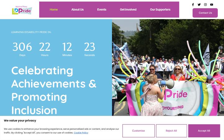Screenshot of ldpni.org.uk