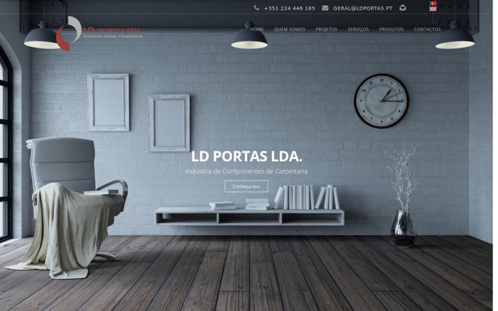 Screenshot of ldportas.pt