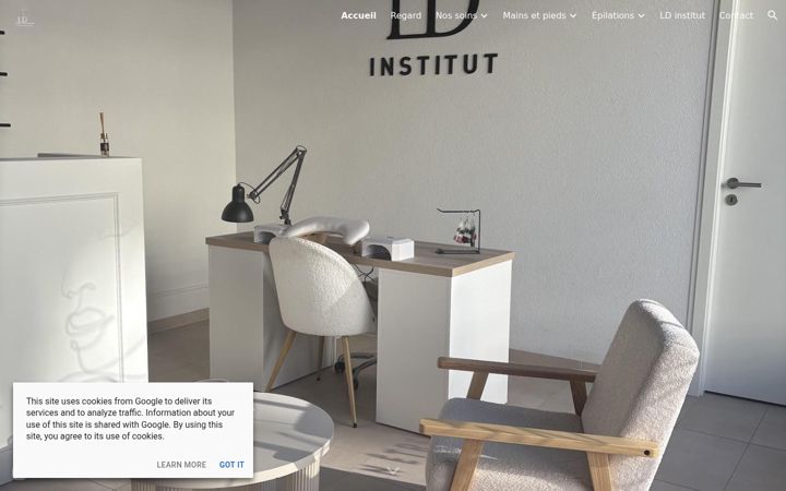 Screenshot of ldsoinbeaute.ch