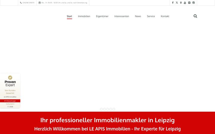 Zrzut ekranu le-apis-exclusiv.de