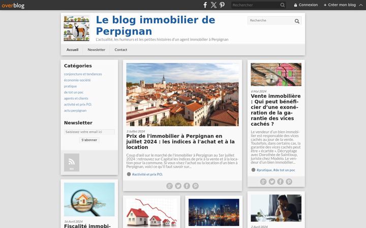 Screenshot of le-blog-immobilier-de-perpignan.com