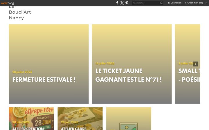 Screenshot of le-bouclart.com