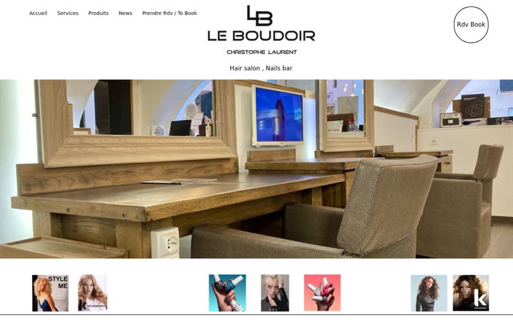 Screenshot of le-boudoir.net