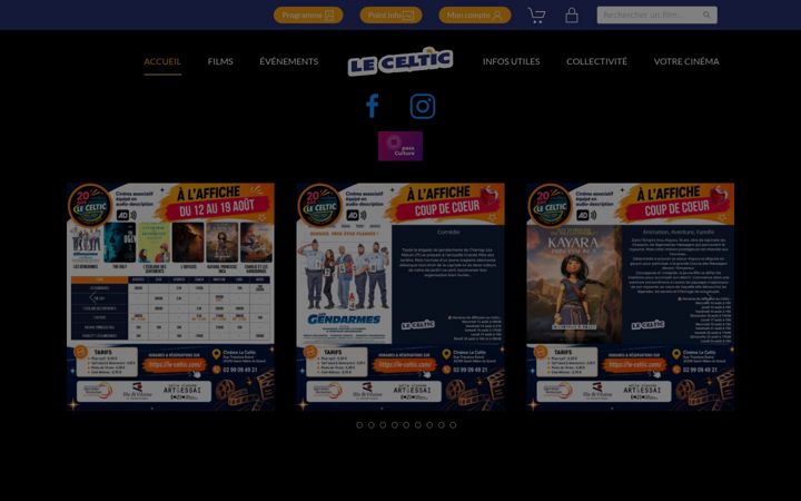 Screenshot of le-celtic.com
