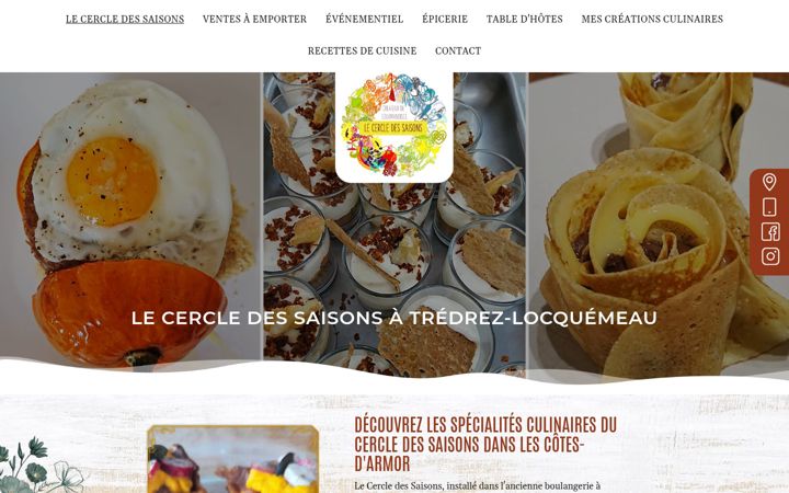 Screenshot of le-cercle-des-saisons.fr