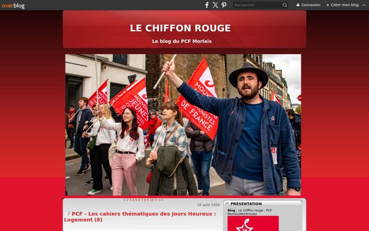 Screenshot of le-chiffon-rouge-morlaix.fr