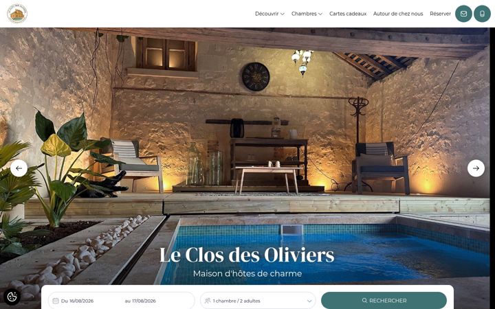 Screenshot of le-clos-des-oliviers-37.com
