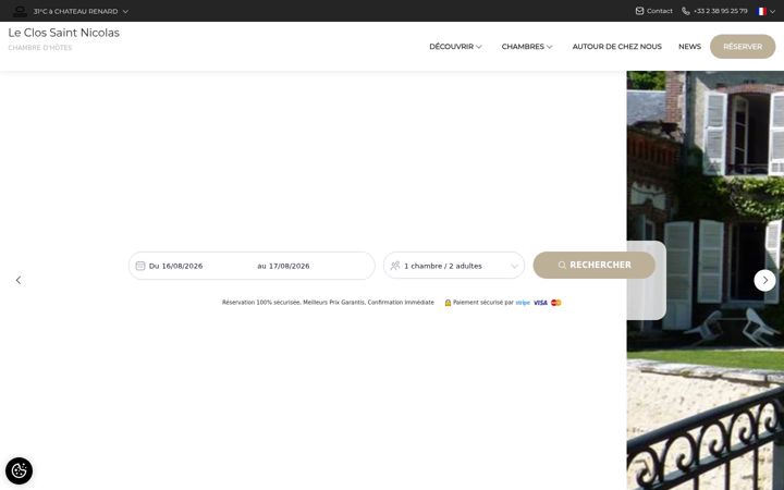 Screenshot of le-clos-saint-nicolas.fr