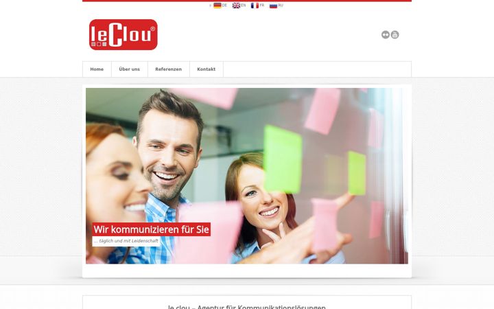 Screenshot of le-clou.org