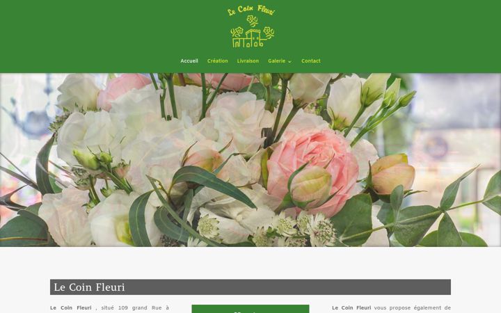 Screenshot of le-coin-fleuri.fr