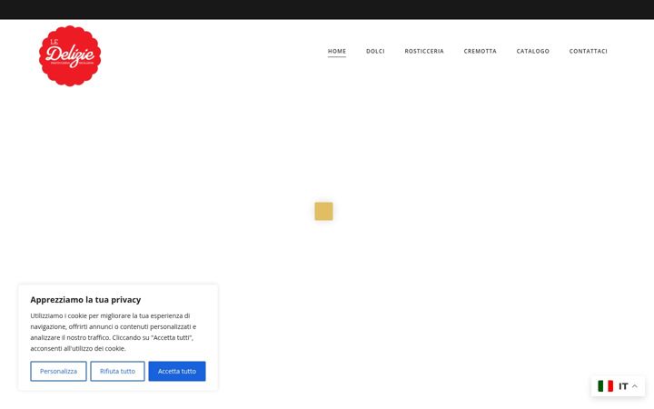 Screenshot of le-delizie.com