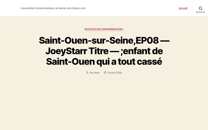 Screenshot of le-devoir-de-citoyen.com