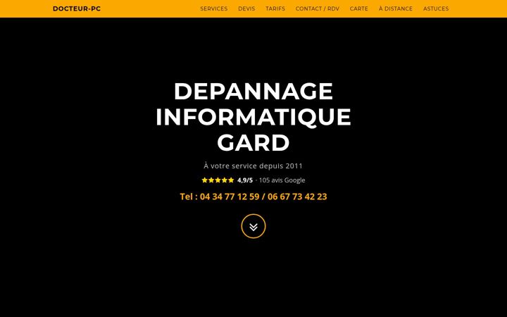 Screenshot of le-docteur-pc.fr