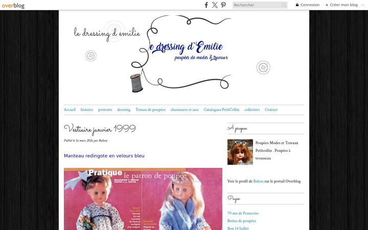Screenshot of le-dressing-d-emilie.com