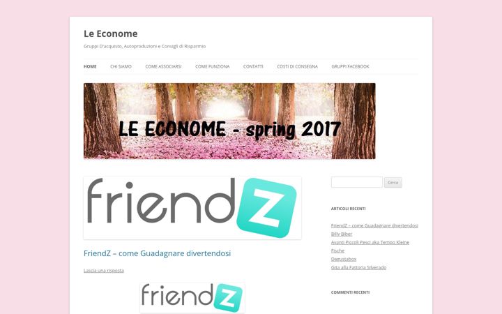 Screenshot of le-econome.com