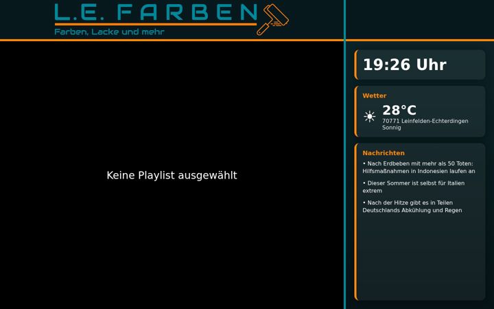 Screenshot of le-farben.de