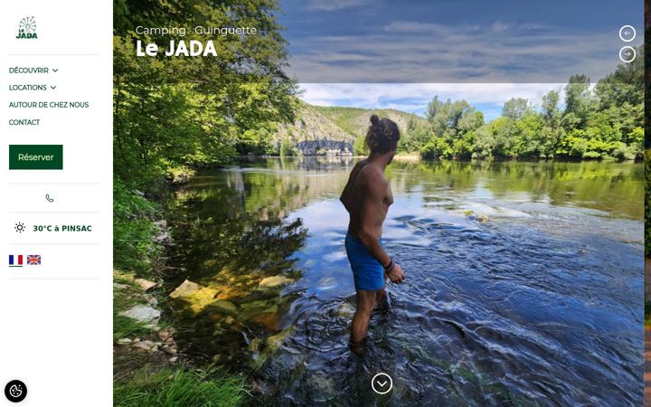 Screenshot of le-jada.com