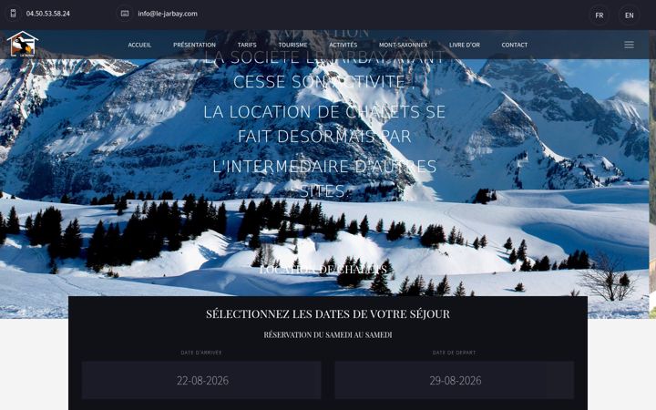 Screenshot of le-jarbay.com