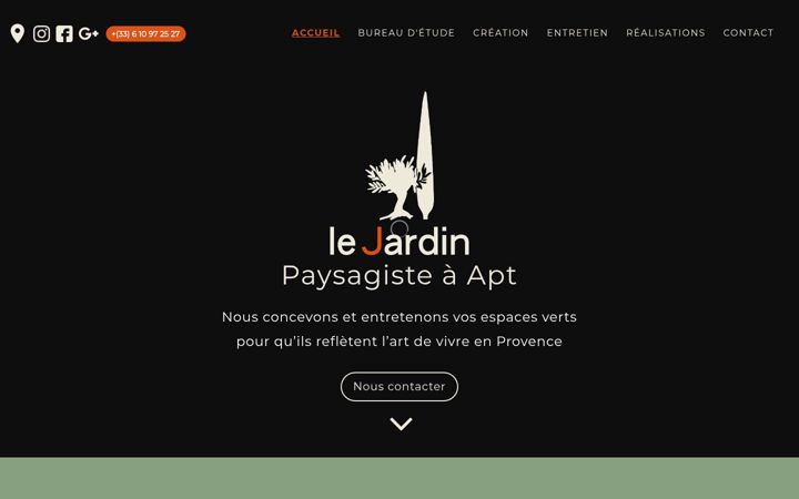 Screenshot of le-jardin-luberon.fr