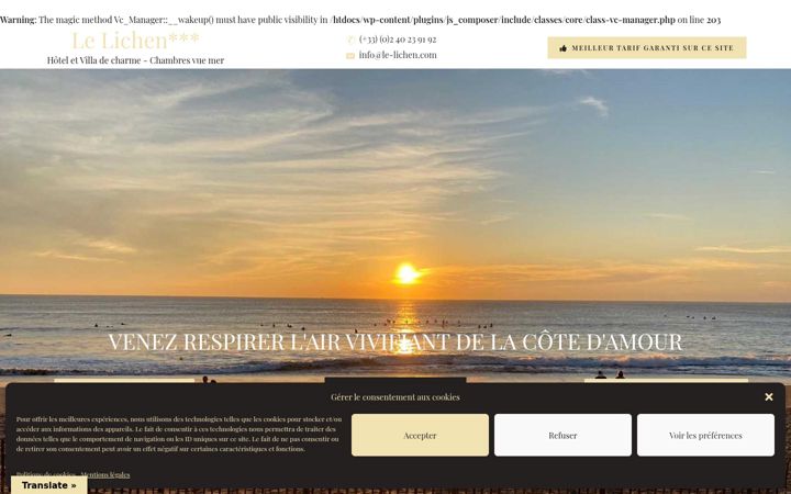 Screenshot of le-lichen.com
